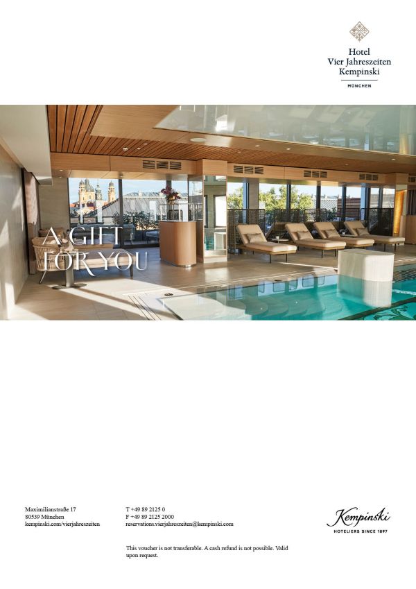 Value Voucher Kempinski The Spa