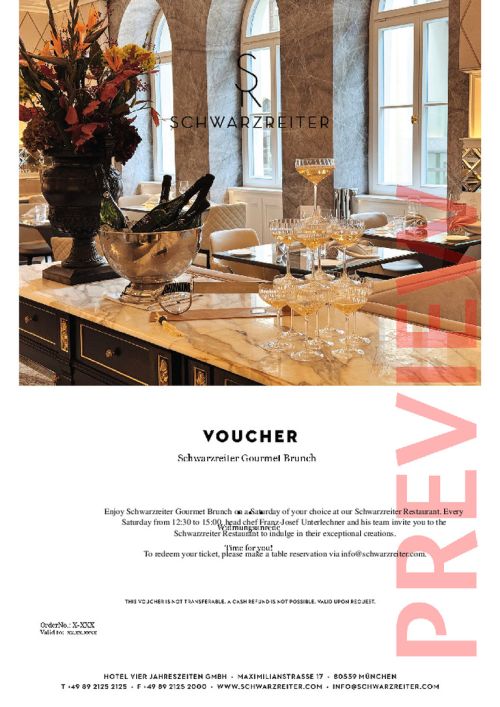 Schwarzreiter Gourmet Brunch